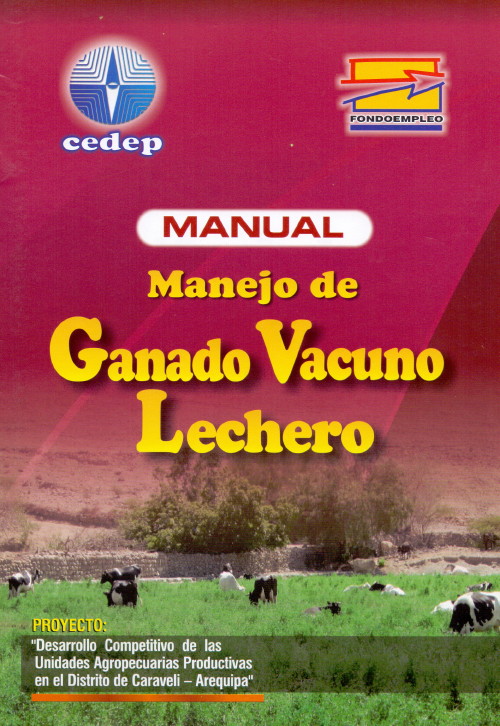 Manual Manejo de Ganado Vacuno Lechero